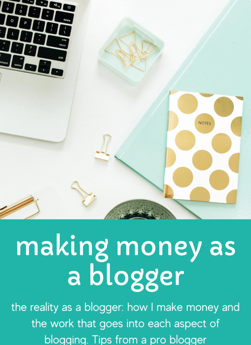 Making Money as a Blogger