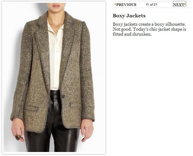 boxy jackets