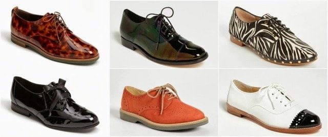 Flat Work Shoes for Fall and Winter 1 oxford shoes how to wear style 2013