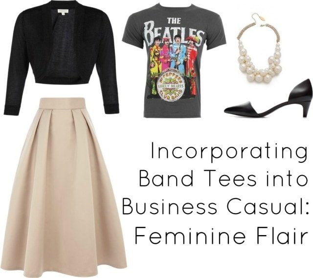 rock tee office dress code business casual