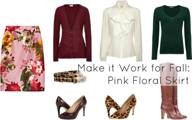 summer florals how to wear fall winter transition