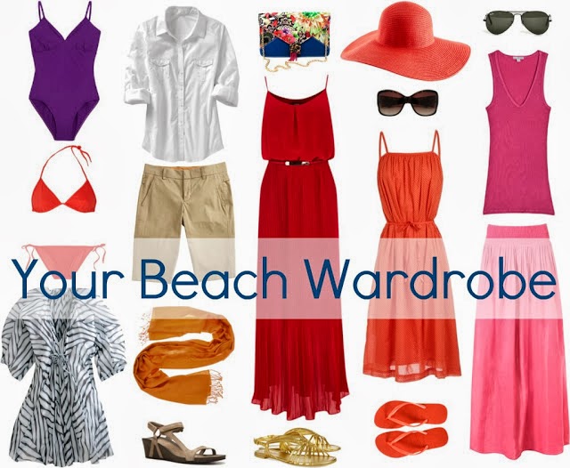 beach vacation wardrobe