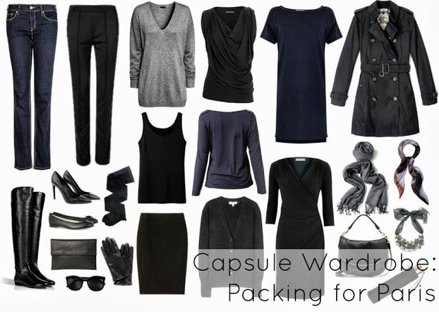 paris what to wear to pack fashion