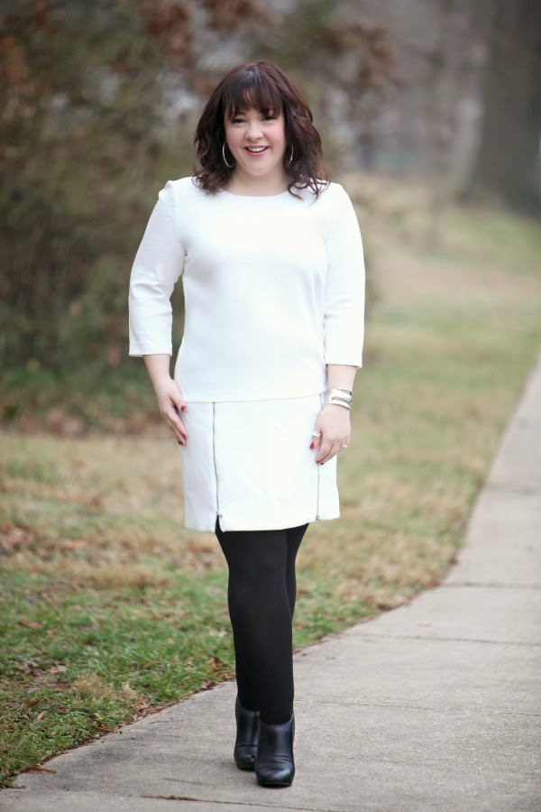 plus size white dress ivory