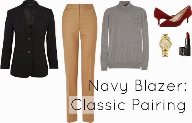 navy jacket what to wear