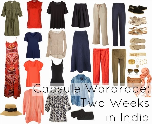 what to pack wear india two weeks women