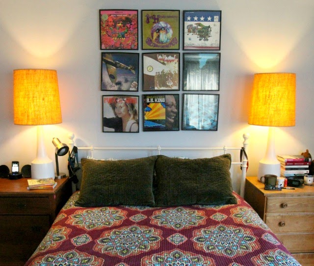 Vintage Mid Century Modern Bedroom Lamps 1 Alison Gary of Wardrobe Oxygen shares her bedroom and the vintage mid century modern bedroom lamps she inherited from a relative