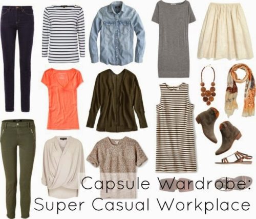 What To Wear Casual Office Workplace Capsule Wardrobe Oxygen