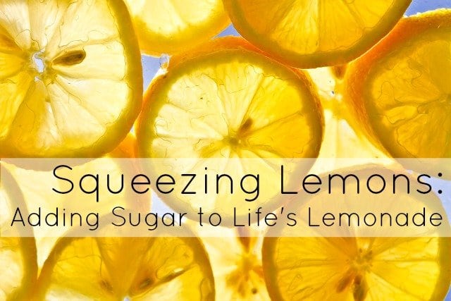 self care when life gives you lemons