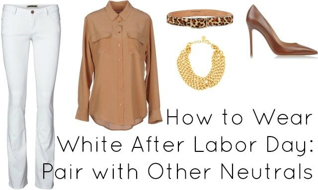 how to wear white jeans after labor day
