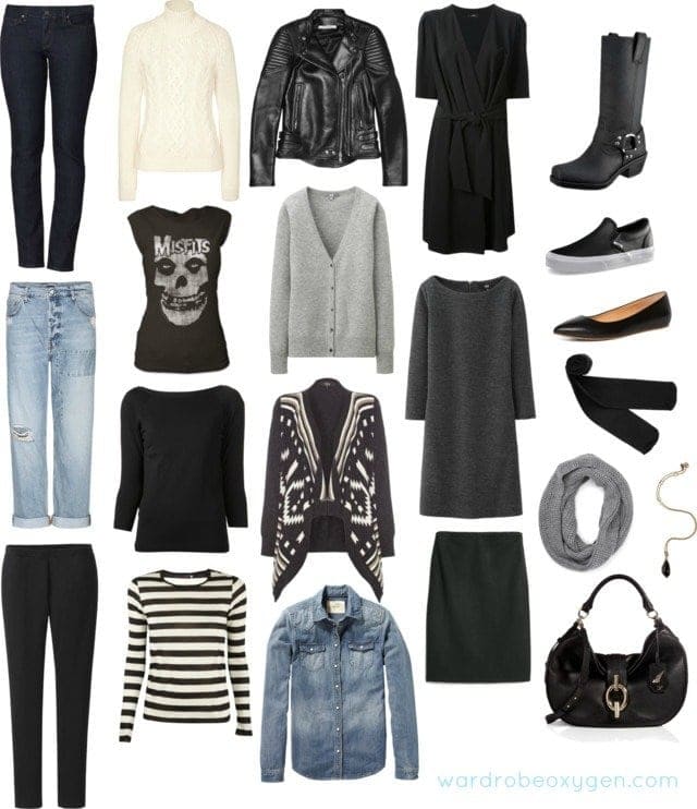 Winter Capsule Wardrobe for a Rock Mom