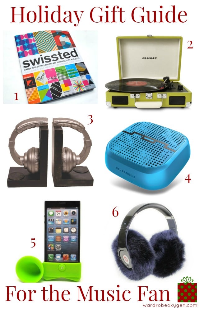 gift guide music lover fan