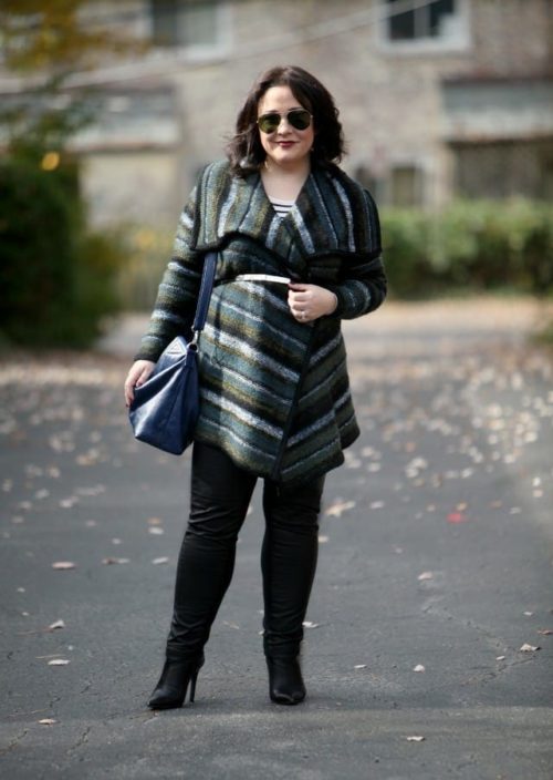 What I Wore: Cozy Stripe