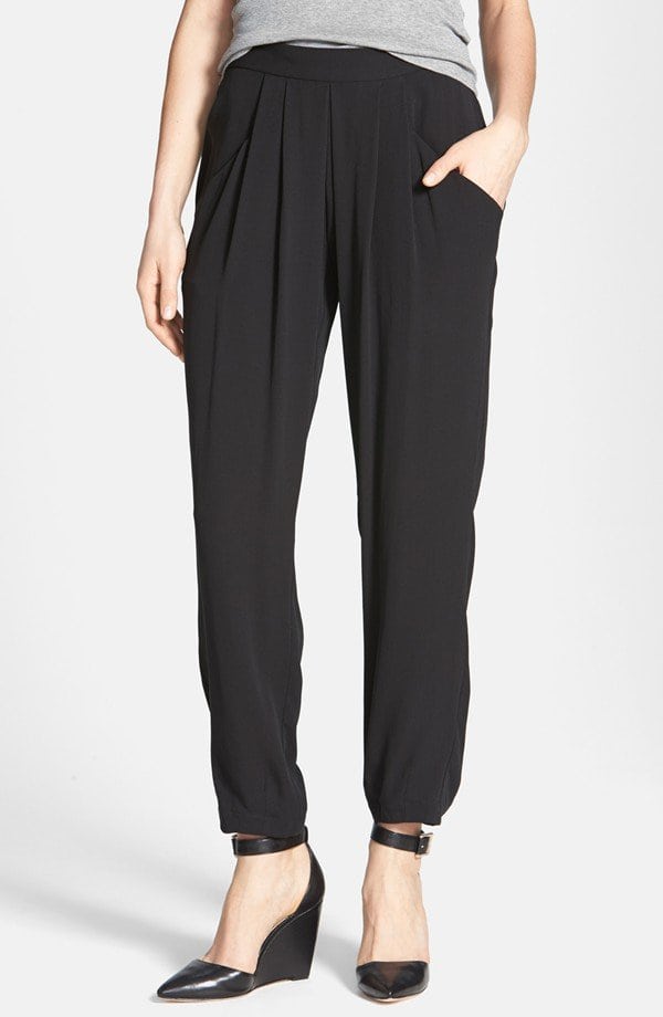 Eileen Fisher Silk Ankle Pants Review