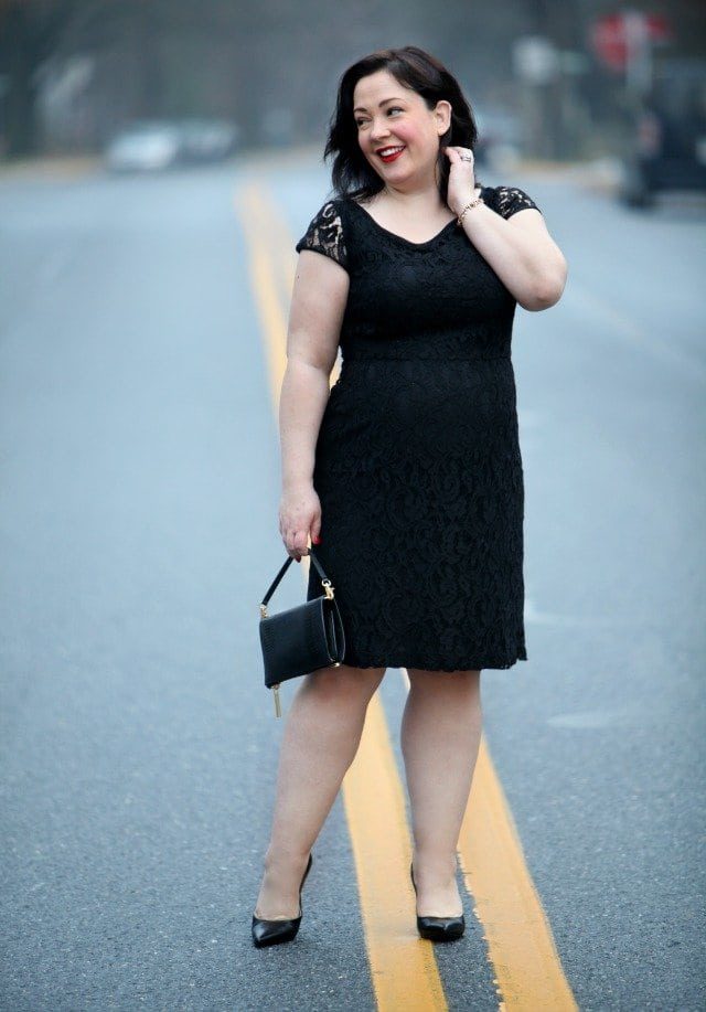 What I Wore: Party Time, Excellent featuring a Dobbin Clothing lace dress, Dagne Dover clutch, and Talbots leopard coat