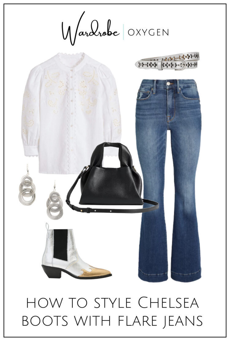 tips on how to style chelsea boots with flare jeans