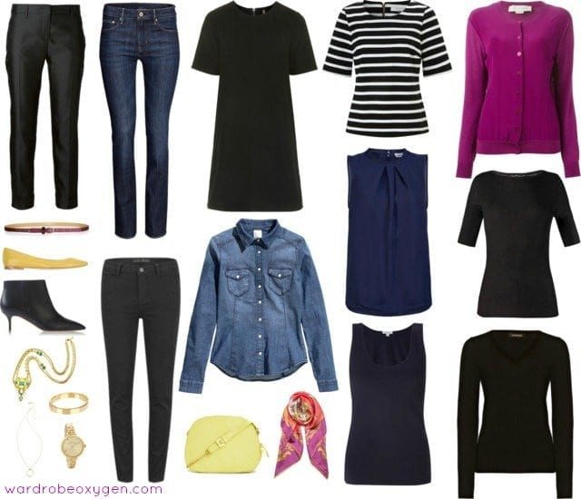 casual capsule wardrobe over 40 jeans denim