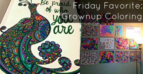 Friday Favorite: Adult Coloring Books