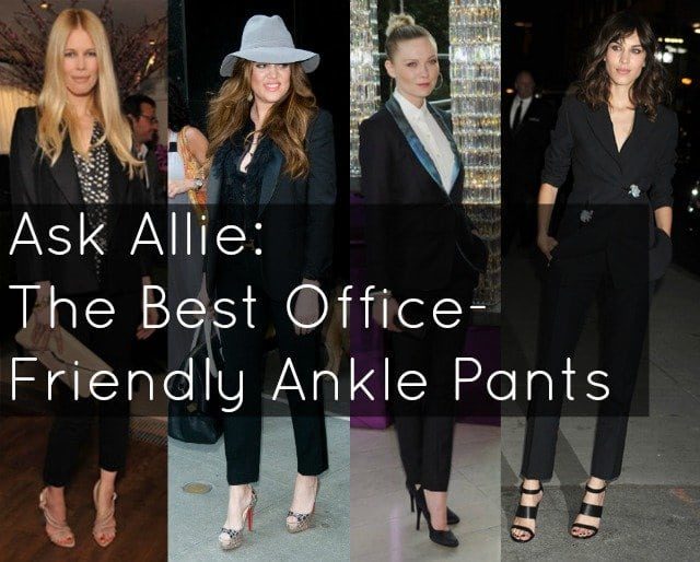 skinny ankle pants for work