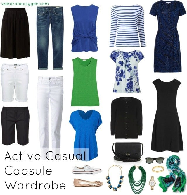 Active Casual Capsule Wardrobe - Woman over 60 | Wardrobe Oxygen