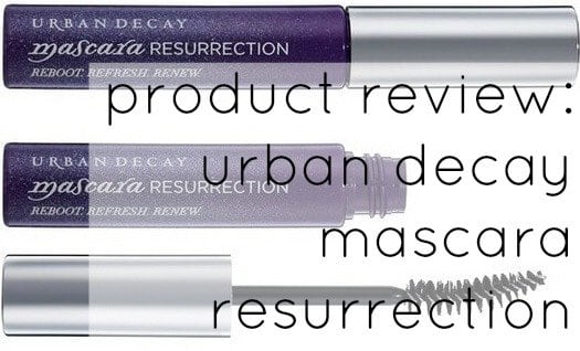 urban decay mascara resurrection review