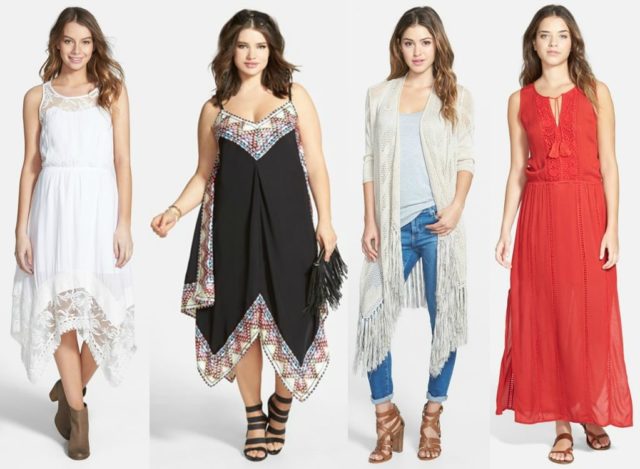 boho style with a bust