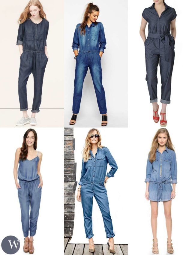 denim jumpsuit trends for spring