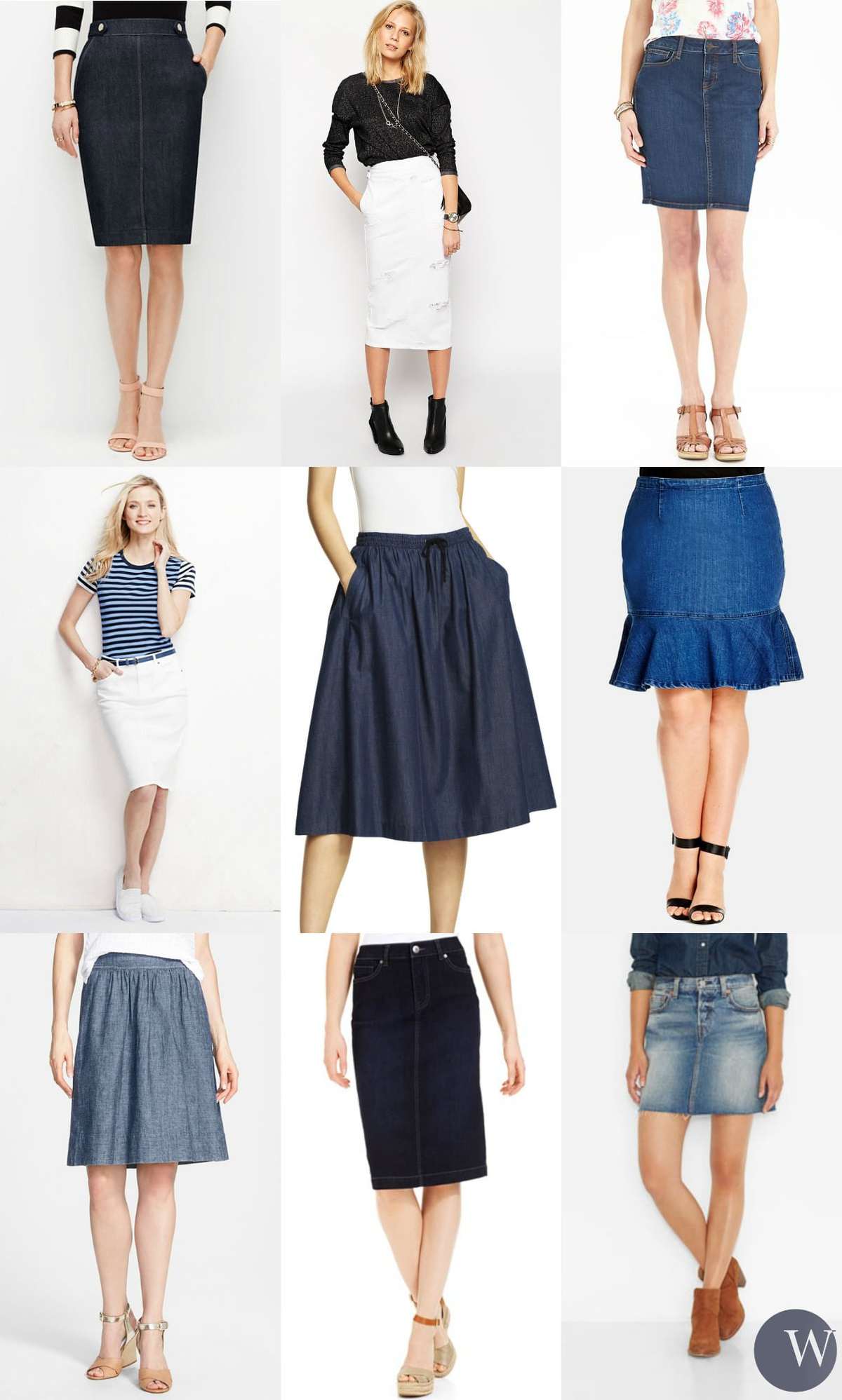 denim skirt fashion trends summer