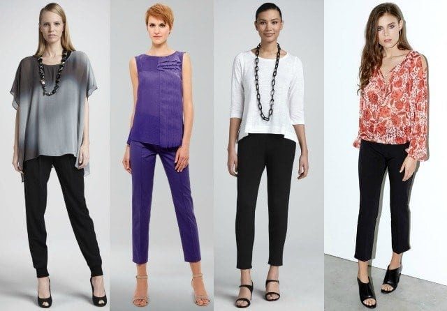 office fashion cropped pants