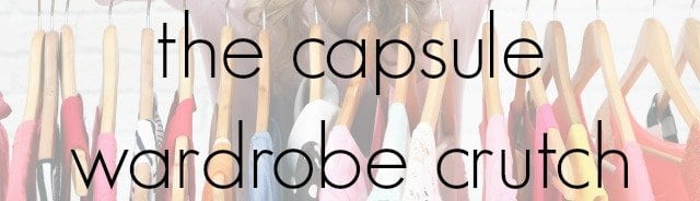 the problem with capsule wardrobes