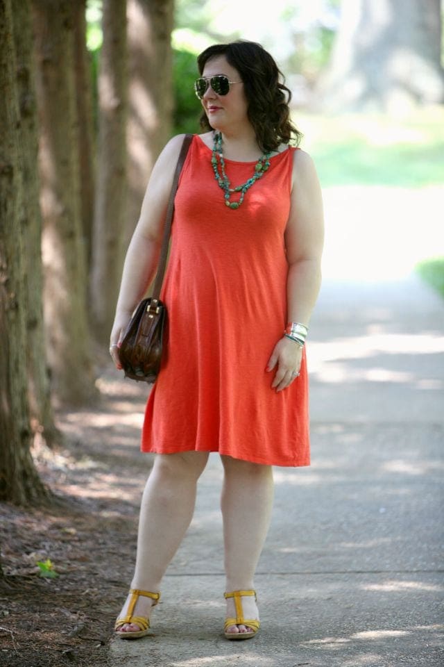 Wardrobe Oxygen outfit post featuring Eileen Fisher, Born Shoes, and Maxwell Scott handbag