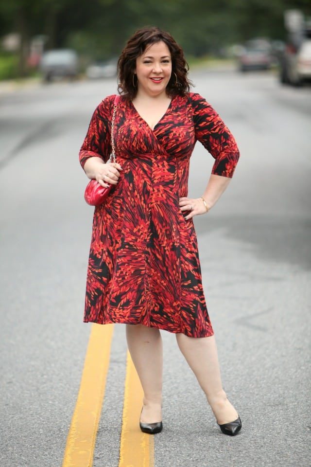 Gwynnie Bee Review London Times Fit and Flare Dress