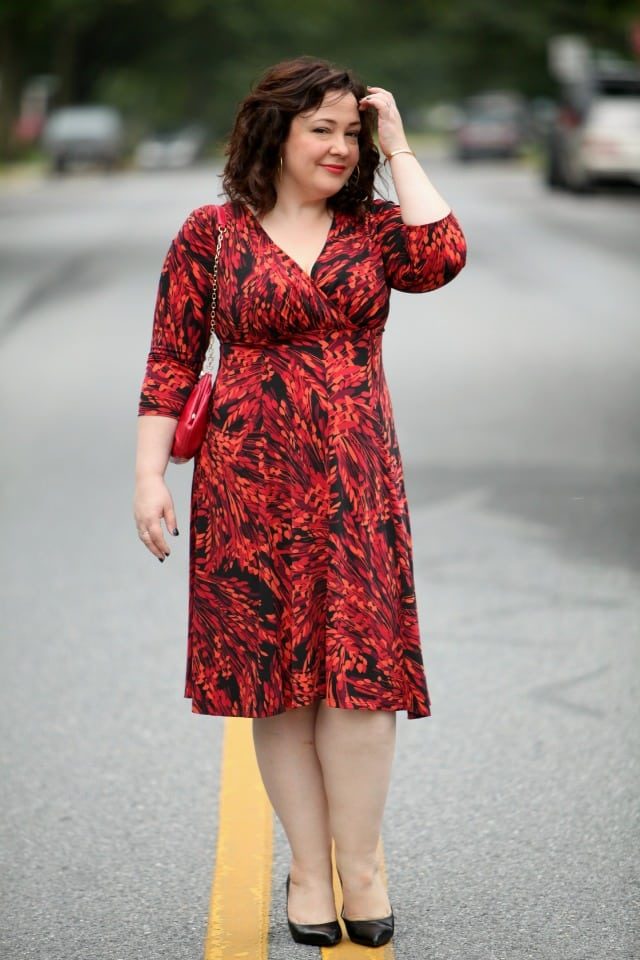 Gwynnie Bee Review London Times Fit and Flare Dress