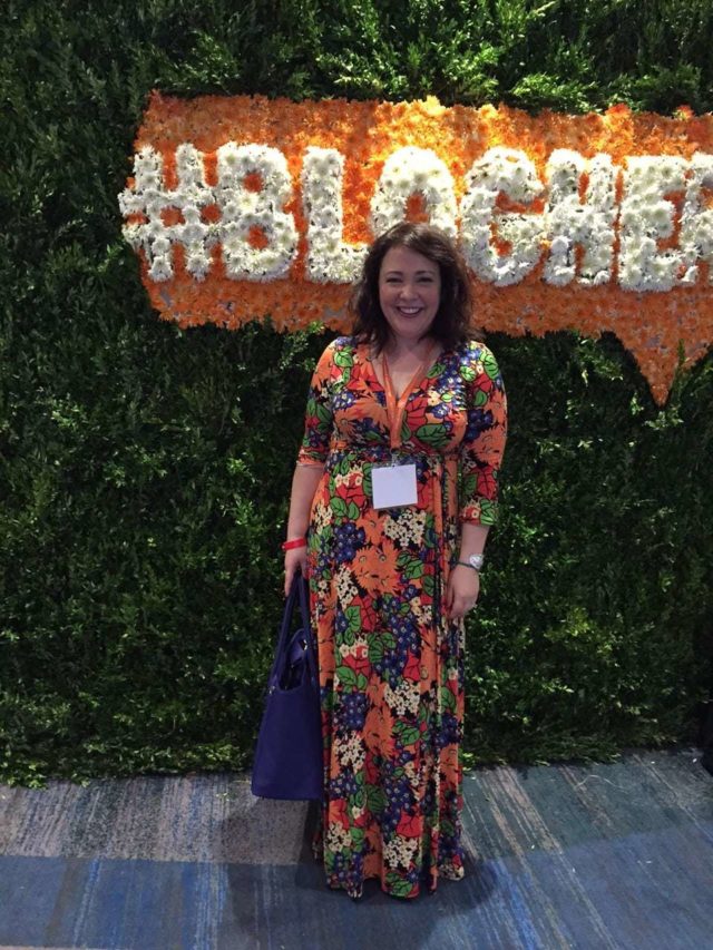 Alison Gary of Wardrobe Oxygen at BlogHer 2015