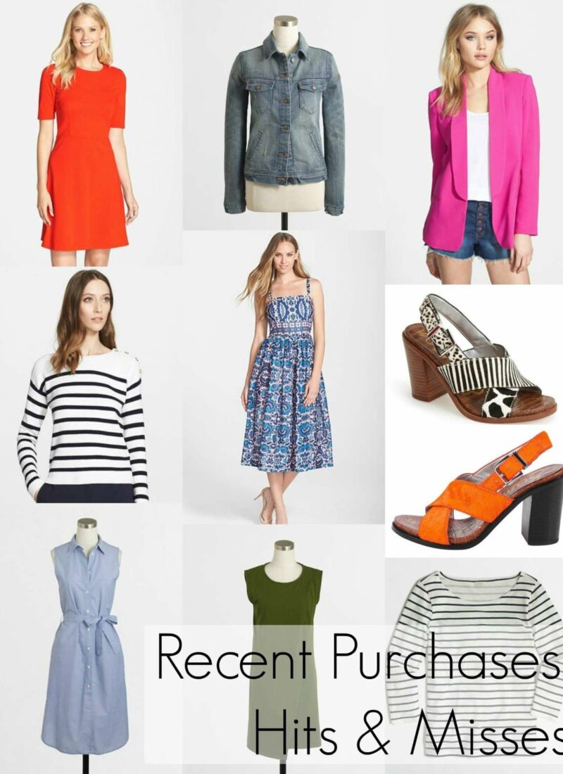 recent purchases hits and misses