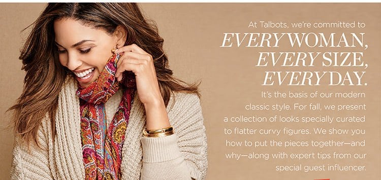 Talbots Fall 2015 Plus Size Collection and Style Guide