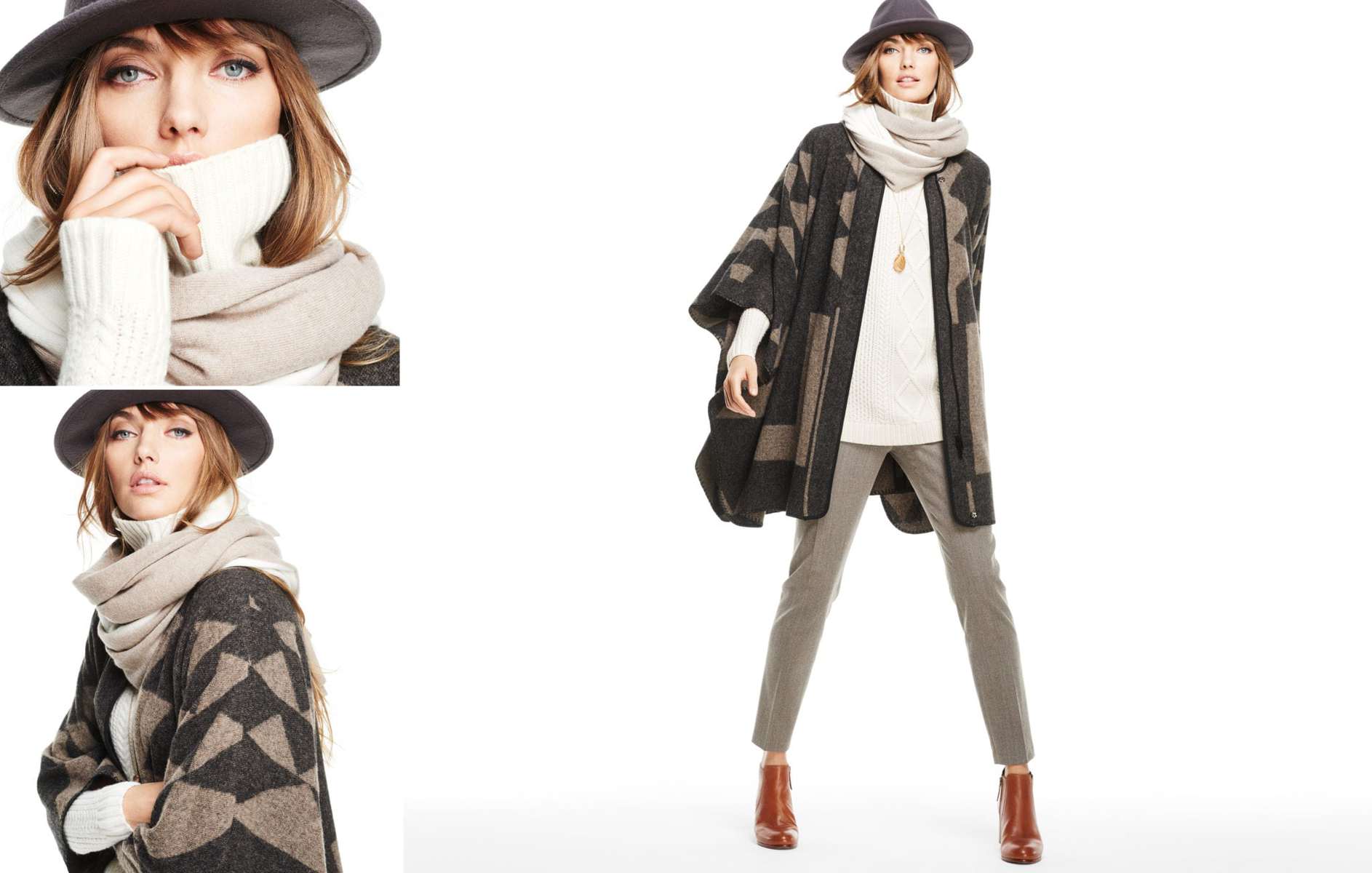 Talbots Fall 2015 Look Book Preview Featuring Ruana