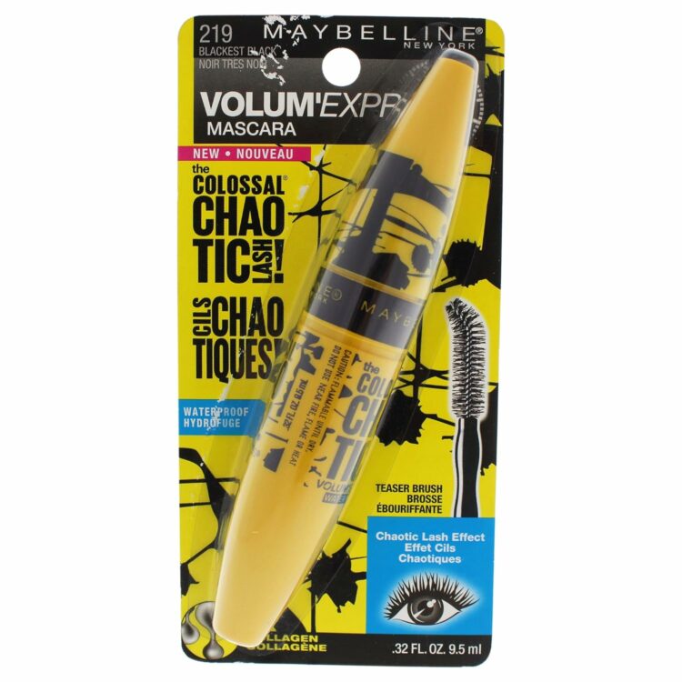 Maybelline Colossal Chaotic Lash Washable Mascara Review