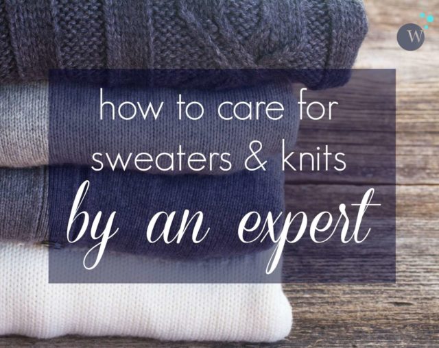 Expert advice on how to care for and launder sweaters and knitwear