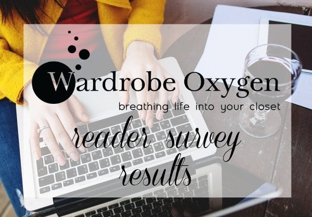wardrobe oxygen reader survey results