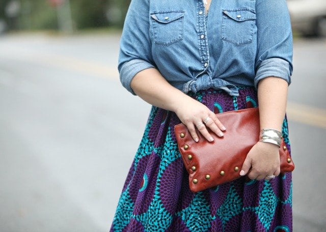 the bynn capella nikki clutch bag made in the USA featured by Wardrobe Oxygen an over 40 fashion blog