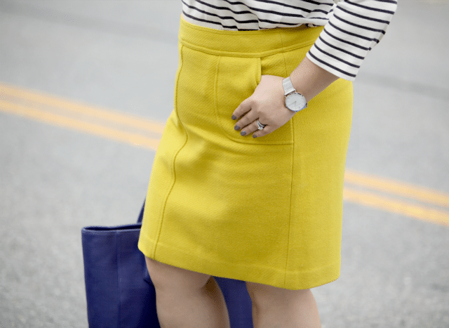 wardrobe oxygen featuring the Talbots pocket a-line skirt