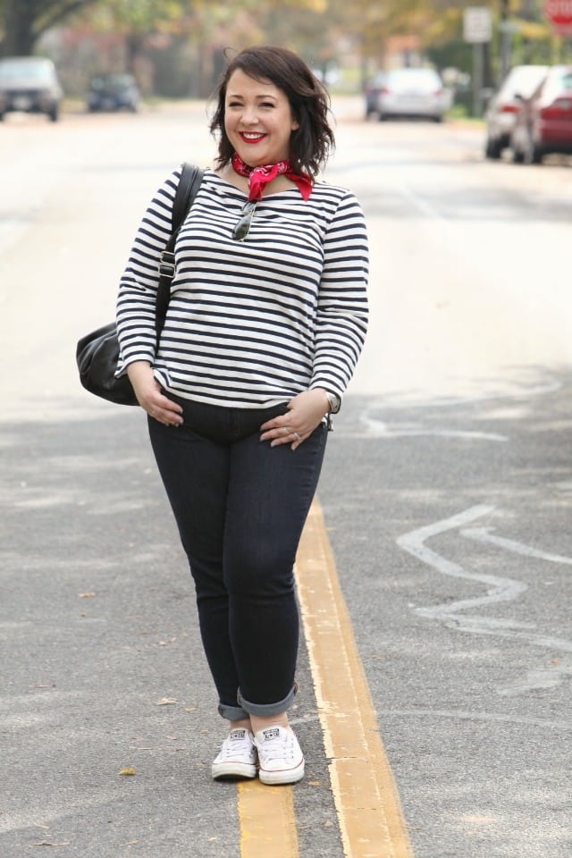 What I Wore: The Striped Shirt