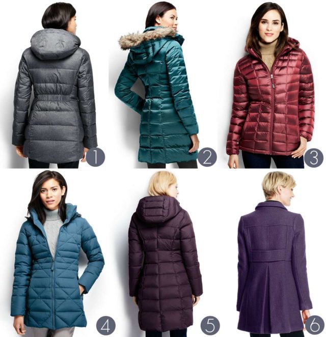 winter coats for large busts