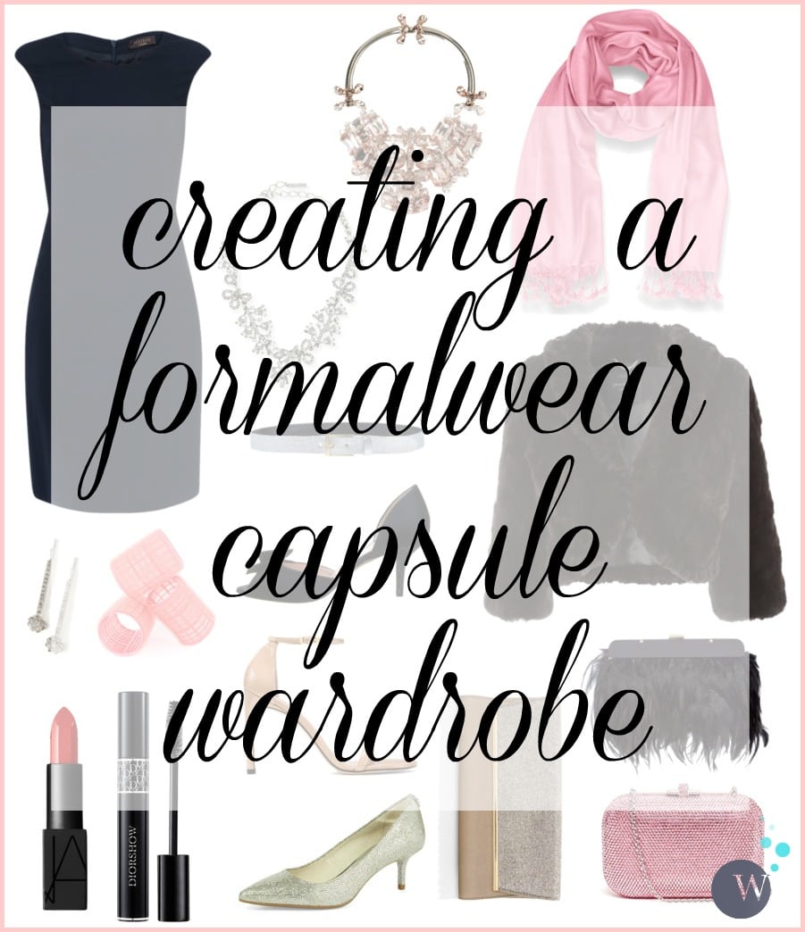 How to Create a Formalwear Capsule Wardrobe