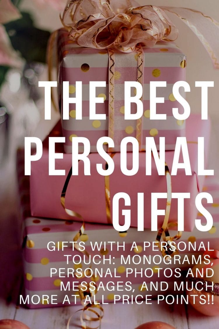 over 20 of the best personalized gifts
