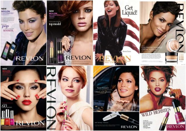 revlon magazine ads over the years