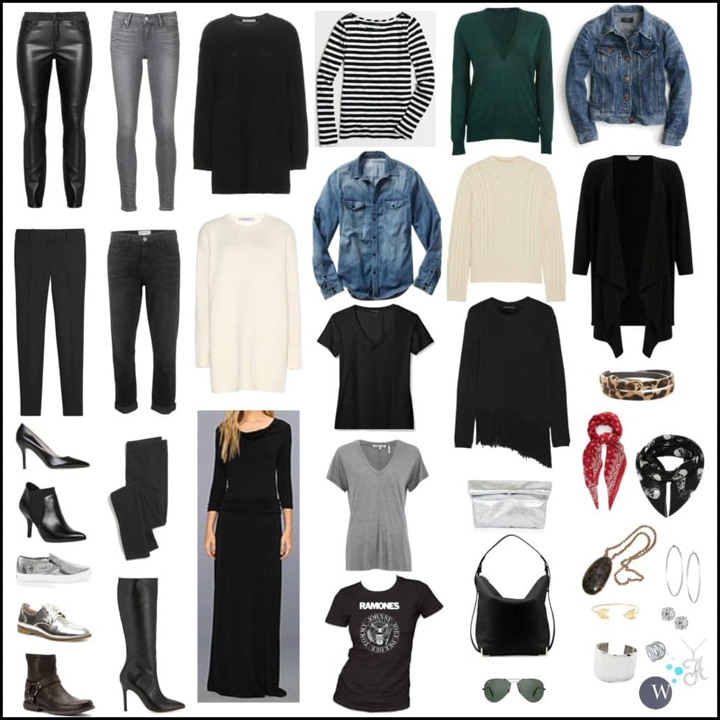 Wardrobe Oxygen - Capsule Wardrobe Winter Everyday Business Casual and Weekend
