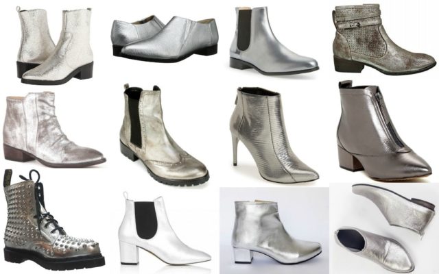 Wardrobe Oxygen - Silver boot trend for 2016 my picks