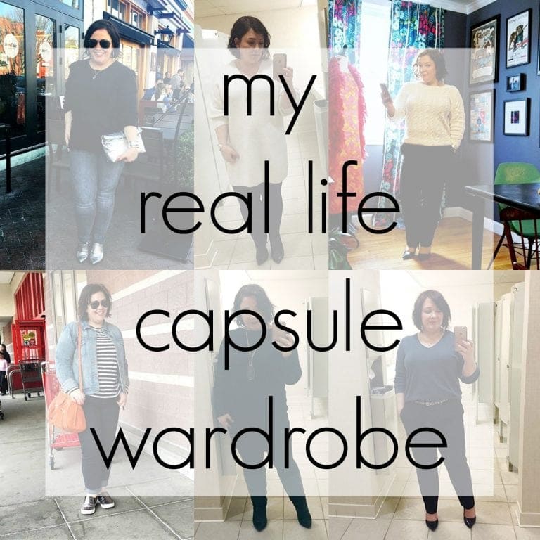 Walking the Talk: My Real Life Capsule Wardrobe